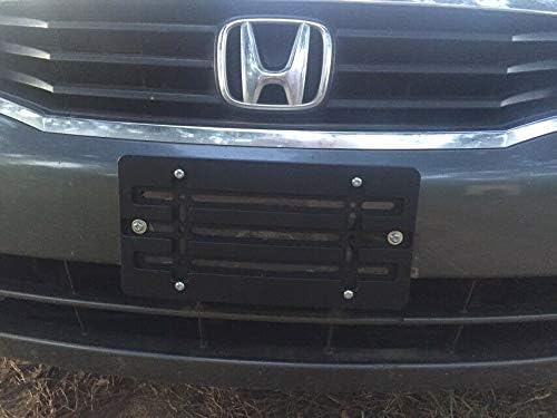 Placa de placa Titular Montagem Adaptador Relocator para Montagem para o suporte do kit de pára -choques dianteiro para desconto de quantidade Honda