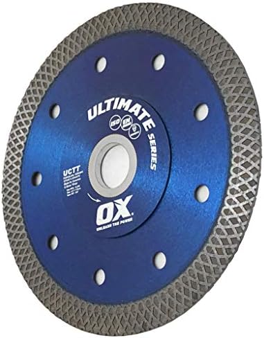 Ox Tools Ox-UCTT-10 Ultimate Porcelain Fine Turbo 10 '' Diamond Blade, 7/8 ''-5/8 '' Bore