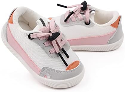 Tênis infantil infantil de menina bebê não desliza, criança, criança leve, primeiro sapatos de caminhada 6 12 18 24 meses