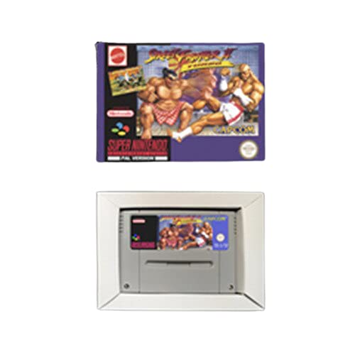 Samrad Street Game Fighter II Turbo - Eur Versão Ação Cartão de Ação com caixa de varejo
