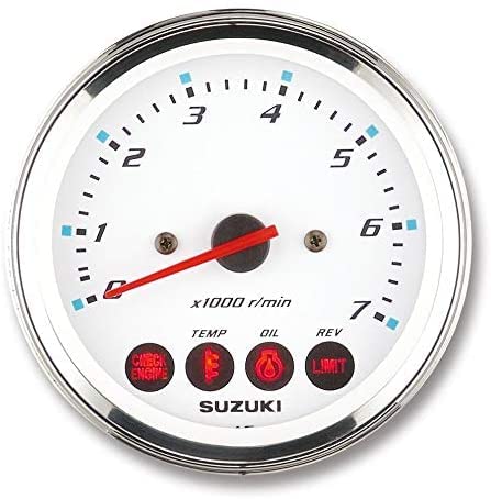 Suzuki Tacômetro branco com funções de monitor - 34200-93J14