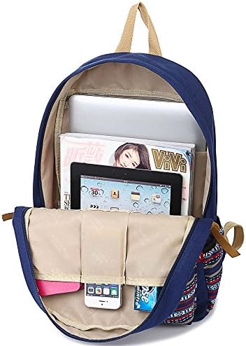 MyGreen Style Casual Lightweight Canvas Backpack School Bag Daypack