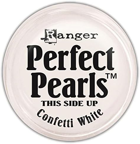 Ranger Perfect Pearls Pigmment Powder .25oz, Confetti White