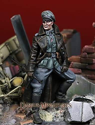 Darlius Miniatura 1/35 Segunda Guerra Mundial, Oficial Alemão de Guarda Armada Kit de Resina DMF35045