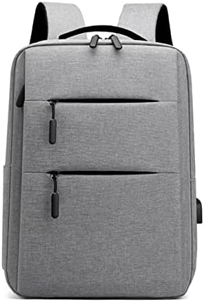 Backpack de notebook, com a porta de carregamento USB, é à prova d'água e durável. É muito adequado para homens e mulheres viajarem com mochilas de notebook