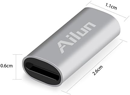 Adaptador de carregamento Ailun para Apple lápis Cabo 3 compatível com o conversor do carregador de lápis para iPad e adaptador