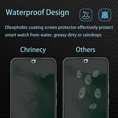 Chrinecy [4 pacote] 2pack Protetor de tela de privacidade compatível para Samsung Galaxy S22 com protetor de lente de câmera 2Pack,