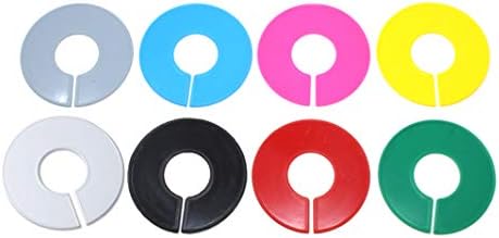 JSP Fabricação em branco redondo rack de plástico divisores - Variety Color Pack