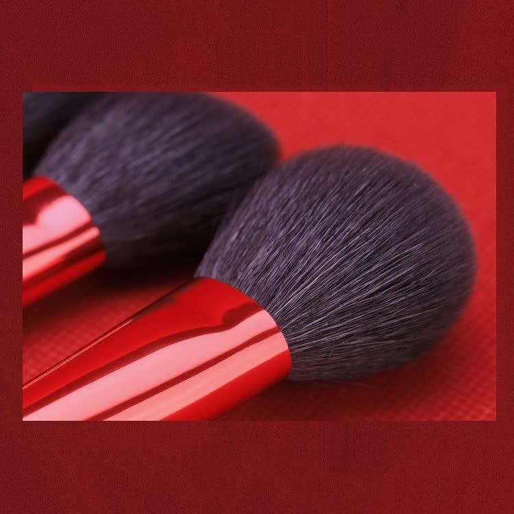 N/A Brush cosmético Conjunto de 6 escovas de escova de sombra para os olhos Ferramentas de maquiagem de embalagem