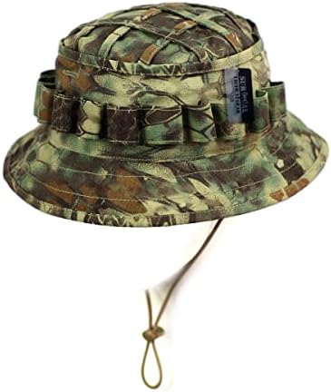 Zapt Boonie Hat Hat Camo Militar Cap Hunter Sniper Sniper Ghillie Bucket Chapé