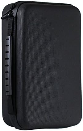 Navitech Black Shock Proof Hard Storage Case/Capa compatível com o Kodak Pixpro SP360
