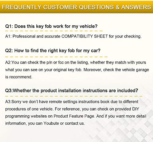 Ocpty 2 x Chave de entrada FOB de controle remoto FOB para Chevy para Blazer/para S10/Para GMC Sierra 2500/Sonoma/Yukon