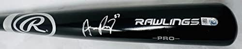 Atlanta Braves Austin Riley assinou Rawlings Bat MLB Certified - Bats MLB autografados autografados