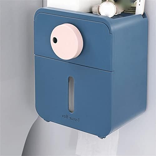 Dispensador de papel de papel de papel de papel de parede portátil da caixa de lixo portátil