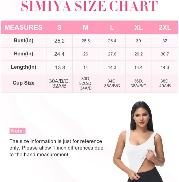 Simiya 2 pacote feminino sem costura sutiã sem fio Bras Super Comfort Yoga Bralette Tampas de colheita respiráveis