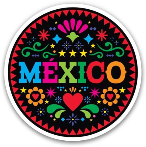 GT Graphics Express México Design colorido - adesivo de vinil Decalque impermeável