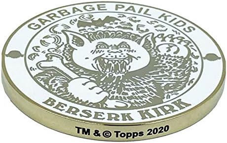 Berserk Kirk Garbage Bail Kids Topps oficialmente licenciado GPK Challenge Coin