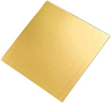 Placa Brass Folha de cobre Folha de lençóis de latão Folha de bronze folha de cobre Boa condutividade 5mmx100mmx150mm Placa