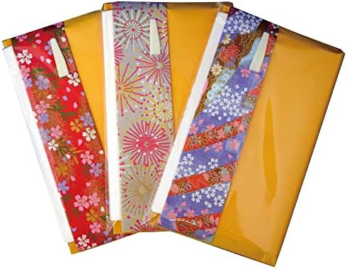 Mino Washi japonês toradicional kaishi ppaper 30 folhas de papel kaishi simples em japonês colorido yuzen papel caça com picareta doce [amarelo], 5,7 x 6,9 polegadas