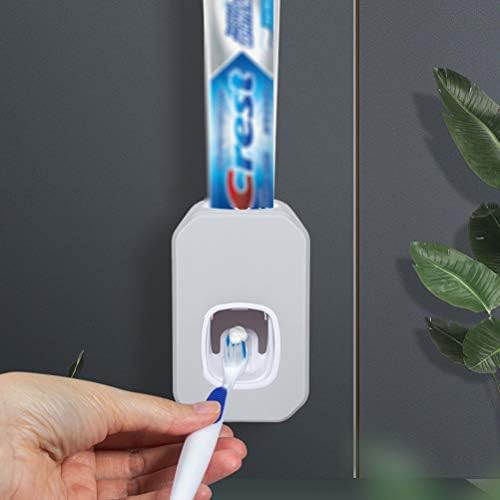 Dispensador de pasta de dente automática sem punção de cabilock, mãos criativas de pasta de dente grátis para pasta de dente espremedor