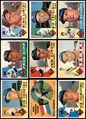 1960 TOPPS LOS ANGELES DODGERS Equipe Los Angeles Dodgers VG/Ex+ Dodgers