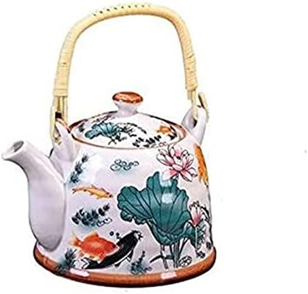 Pote de chá de chá de ervas Pote de chá de porcelana, panela de chá de cerâmica para chá kungfu, cafeteira cerâmica ， jarro