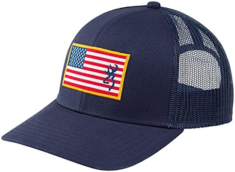 Browning Men's Standard Cap, azul, um tamanho
