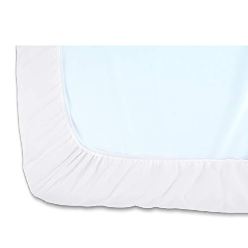 Babydoll Bedding Cradle Mattress & Sheet Combo, White, 18 W x 36 L