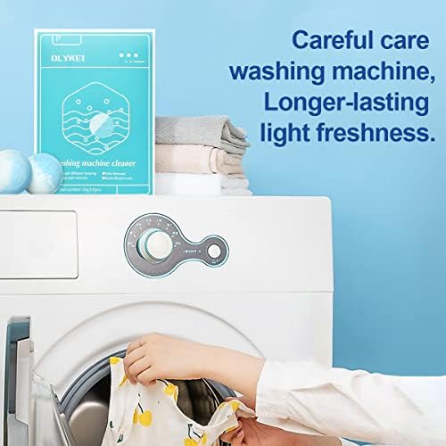 Limpador de lavador de Olykei Descaler é adequado para a carga frontal e as máquinas de lavagem de carga superior limpando o interior