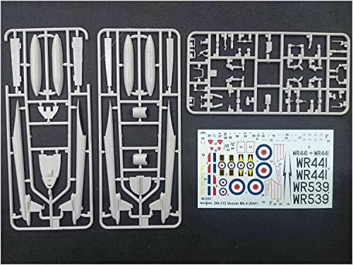 ミクロミル Micro Mill MKR48-020 1/48 British Air Force de Haviland DH.112 Modelo de Plástico Venom