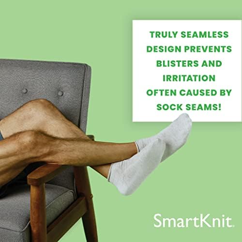 Smartknit sem costura meias para diabetes, artrite ou pés sensíveis