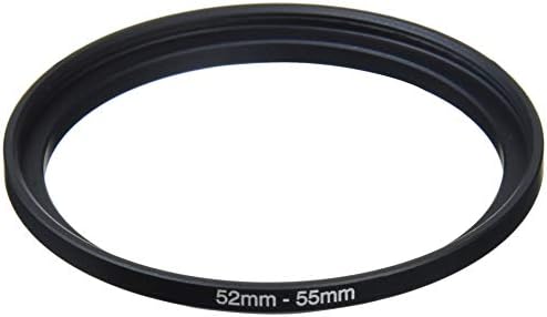Ninolito de 55 mm a 62mm anel de passo para lentes de alumínio da câmera Anel adaptador