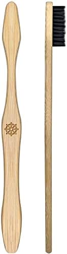 Escova de dentes de bambu 'de roda de navio Azeeda