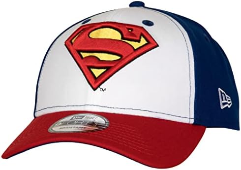Novo logotipo do Super -Homem Red White e Blue 9forty Ajustable Chap