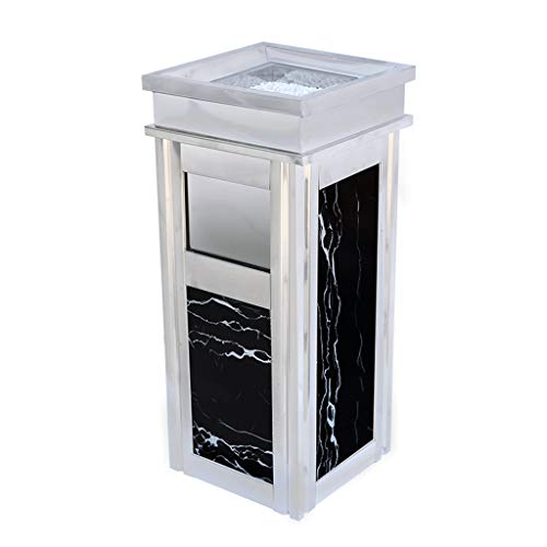 Neochy Indoor Dustbins Outdoor/Painel de agregado interno lixo lixo com urna de cinzas, painéis de moto decorativo, cinzeiro de