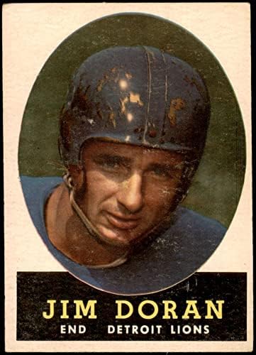 1958 Topps # 43 Jim Doran Detroit Lions VG/Ex -Lions Iowa St/Buena Vista