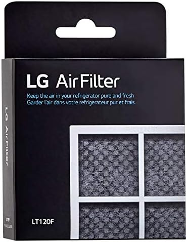 LG LT120F - Filtro de ar da geladeira de substituição de 6 meses, branco