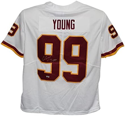 Chase Young assinou o time de futebol de Washington Nike Limited L Jersey Fan 37106 - camisas da NFL autografadas