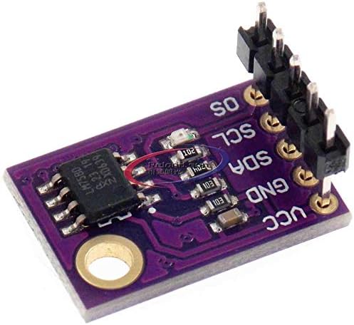 LM75A Sensor de temperatura I2C Módulo de temperatura da interface