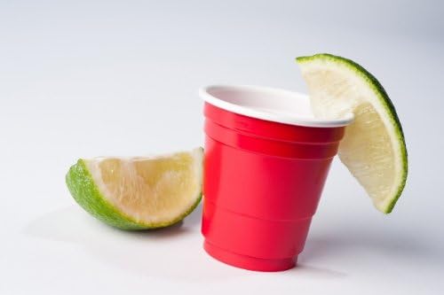 GoodTimes 2oz mini xícaras de festas vermelhas ~ Tamanho perfeito para fotos de bebidas alcoólicas, gotas de gelatina, servindo