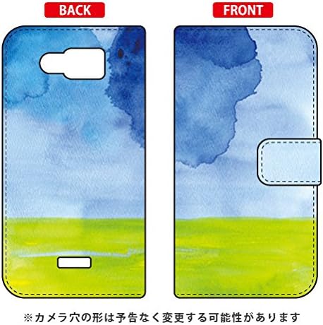Segunda Skin Folio Smartphone Case Kanoco Melting Moon / para Aquos Phone Série Mini Shl24 / AU ASHL24-IJTC-401-LJ06