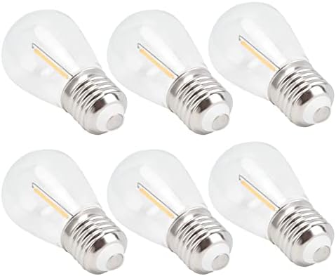 Chiciris 10pcs lâmpadas LEDs Retro fofo ajustável economia de energia antiga lâmpada incandescente para decorações escurecimento