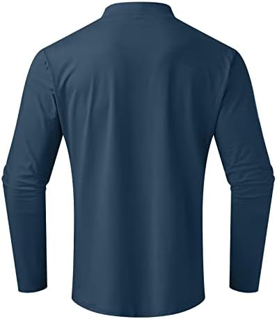 Ozmmyan masculino de manga longa T camisetas sólidas Turtleneck Casual Slim Fit Pullover T-Shirt Bottoming Túnicas