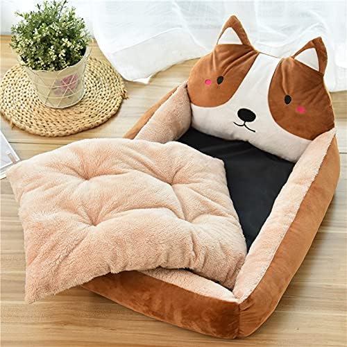 Zboro retângulo Cama de cachorro Bolsa de dormir Kennel Cat Puppy Sofá Bed House Pet Winter Ninho quente Camas macias