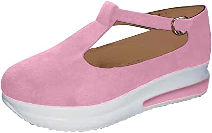 Sandálias mulheres cunha, verão de verão 2023 Peep Toe Platform Sandals Sapatos Cedas Fuzas de tornozelo Flip Flip Flip