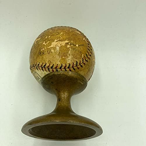 O jogo assinado da década de 1920 usou o Troféu Baseball da Liga Nacional - MLB Game usado Baseballs