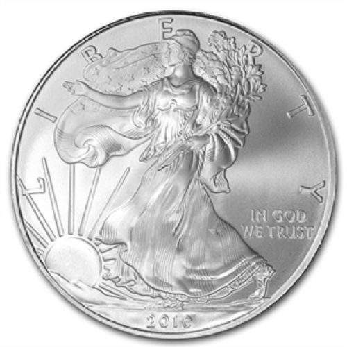 2010-1 onça americana prata águia baixa frete de taxa fixa .999 em dólar de prata fino não circulou a hortelã dos EUA