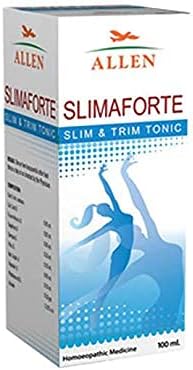 Allen Slimaforte Slim e Trim Tonic Bottle de 100 ml de tônico