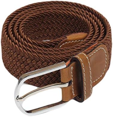 Andongnywell Stretch Belts for Men Women Elastic Strided lona