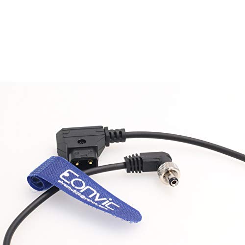 EONVIC D-TAP para travar CC 5.5x2.1mm 12V Cabo de alimentação de monitor para dispositivos de vídeo PIX-E7 PIX-E5 7 Atomos/Ikan/Sony/DJI